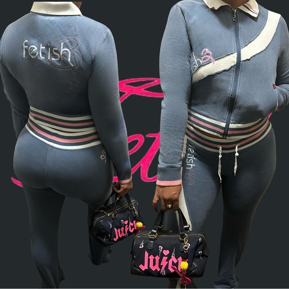 💗Vtg Fetish by Eve Tracksuit